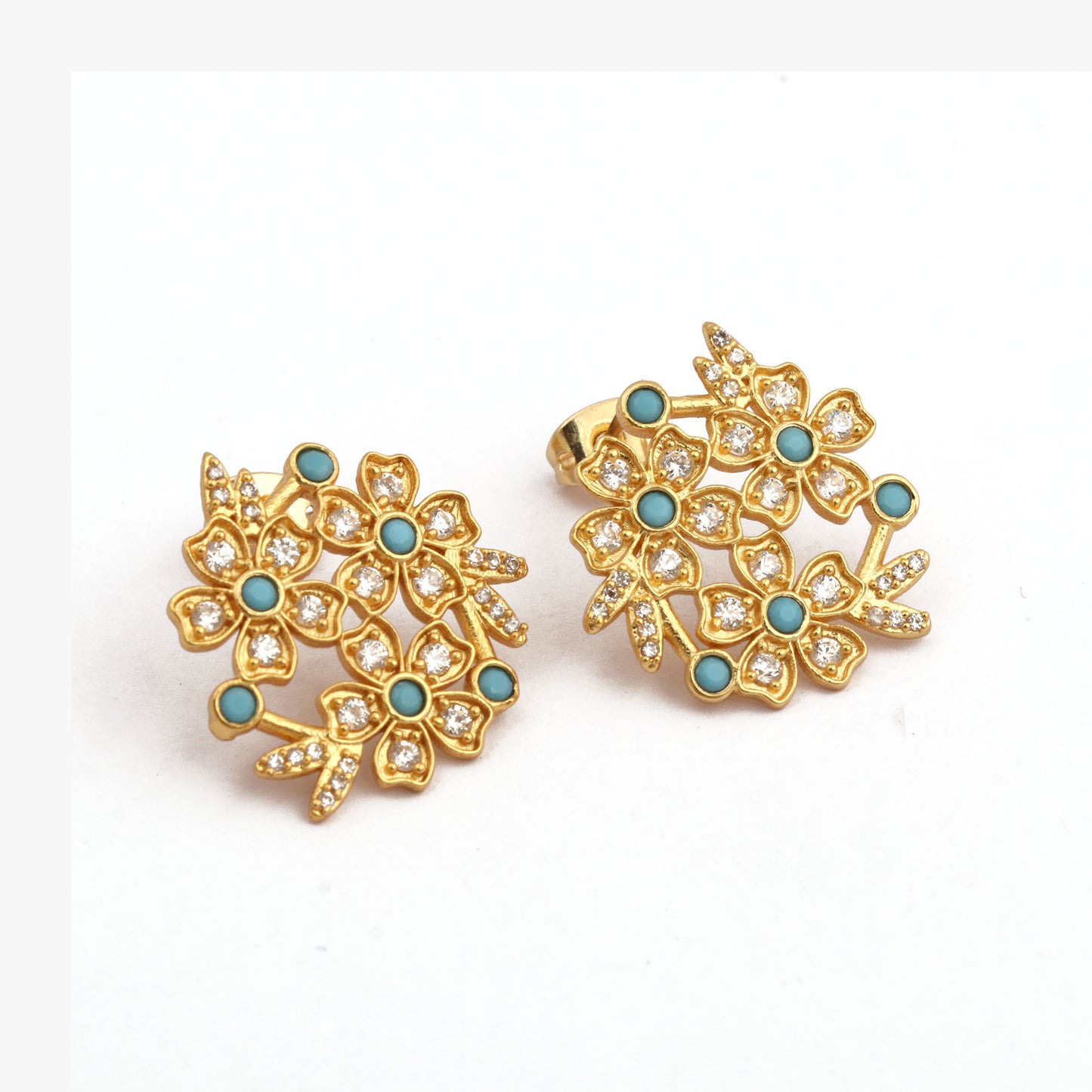 FloraLuxe Statement Studs
