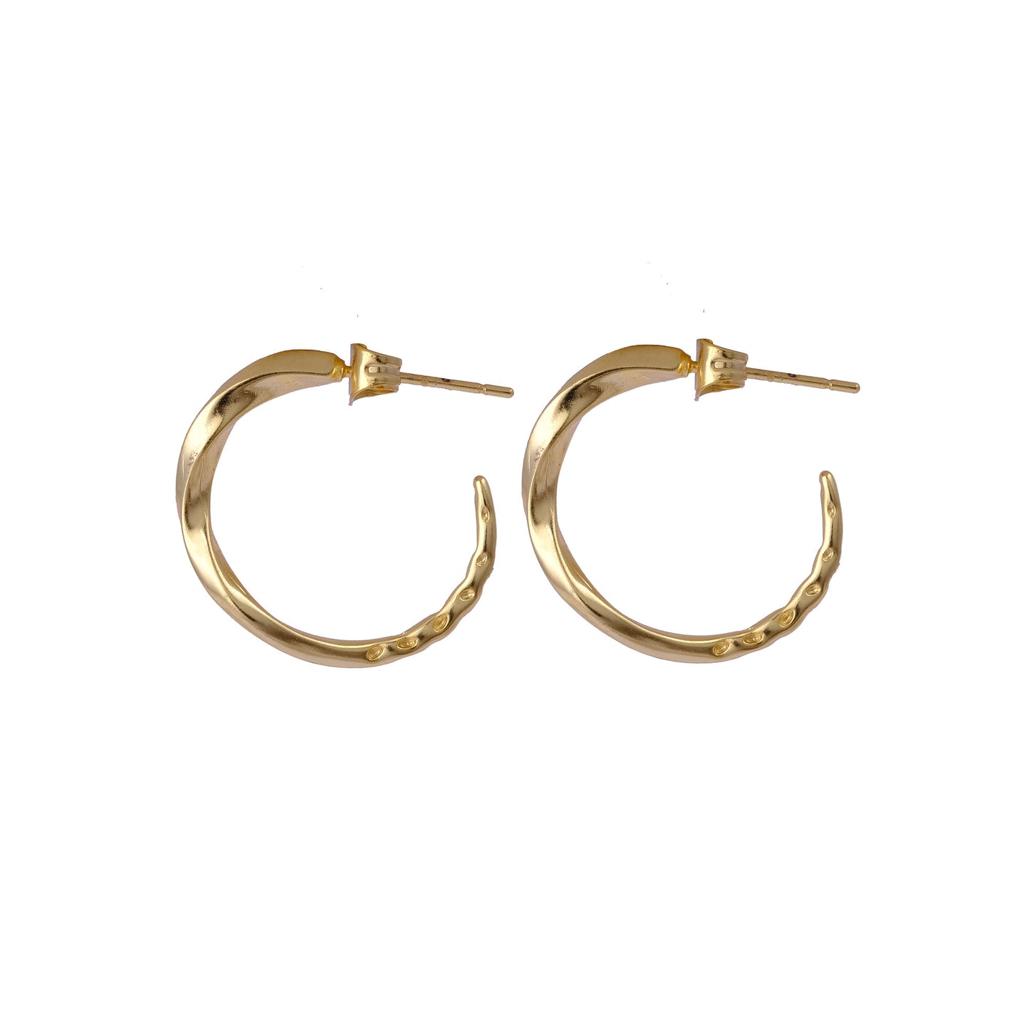 Minimalist Gold Hoops
