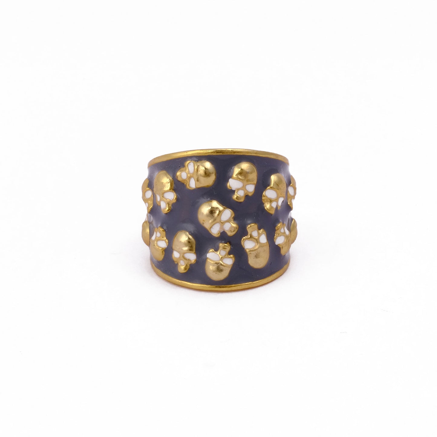 Black Skull Majesty Ring