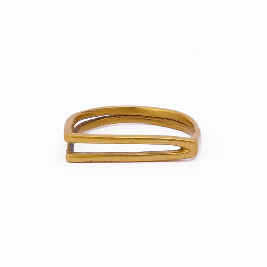Geometric Double Band Ring