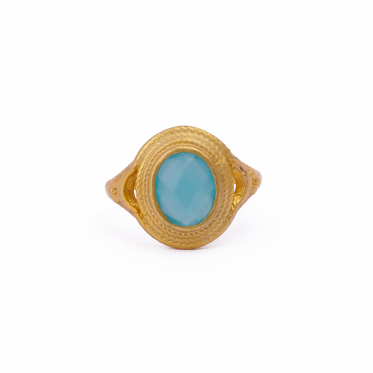 Turquoise Vintage Oval Ring