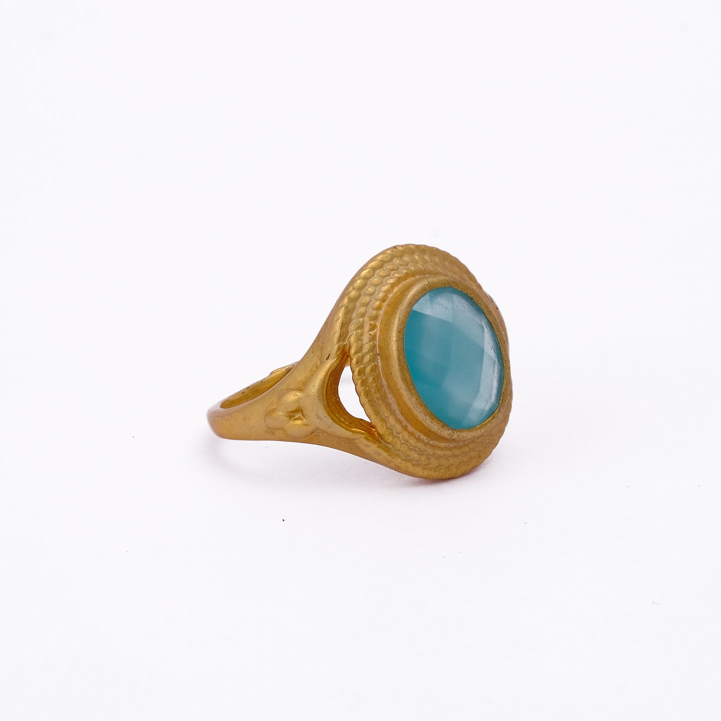 Turquoise Vintage Oval Ring