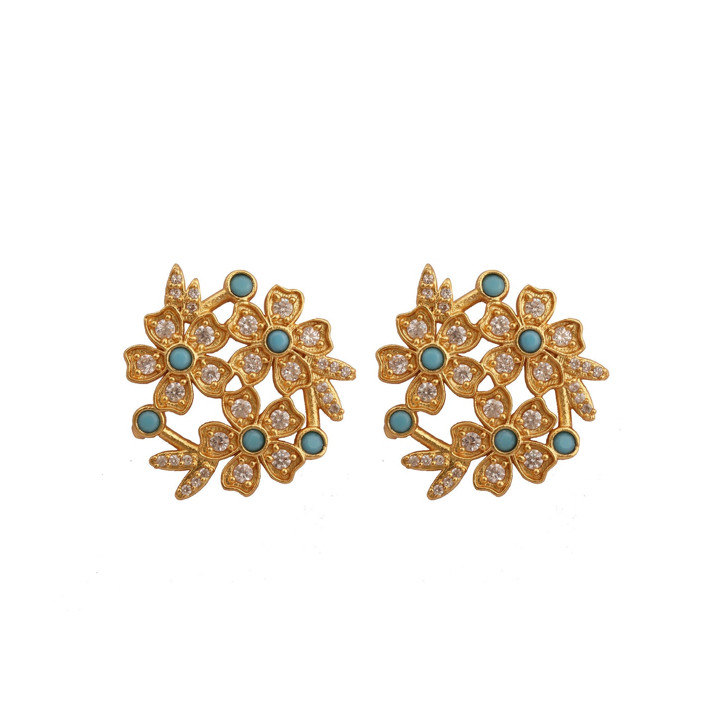 FloraLuxe Statement Studs