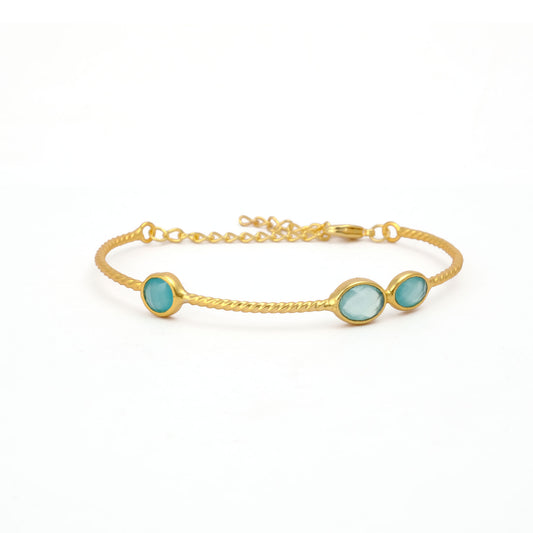Azure Orbit Bracelet