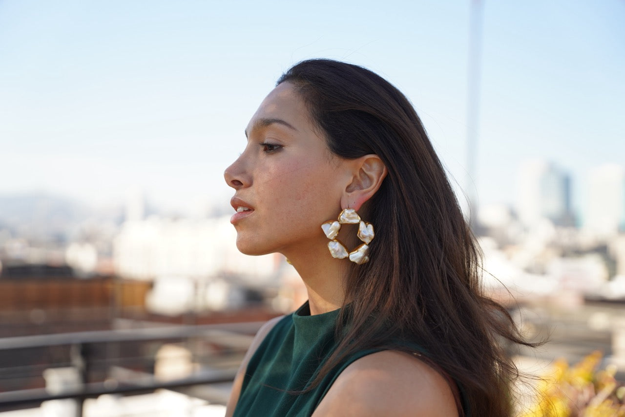 Bold Brass Studs