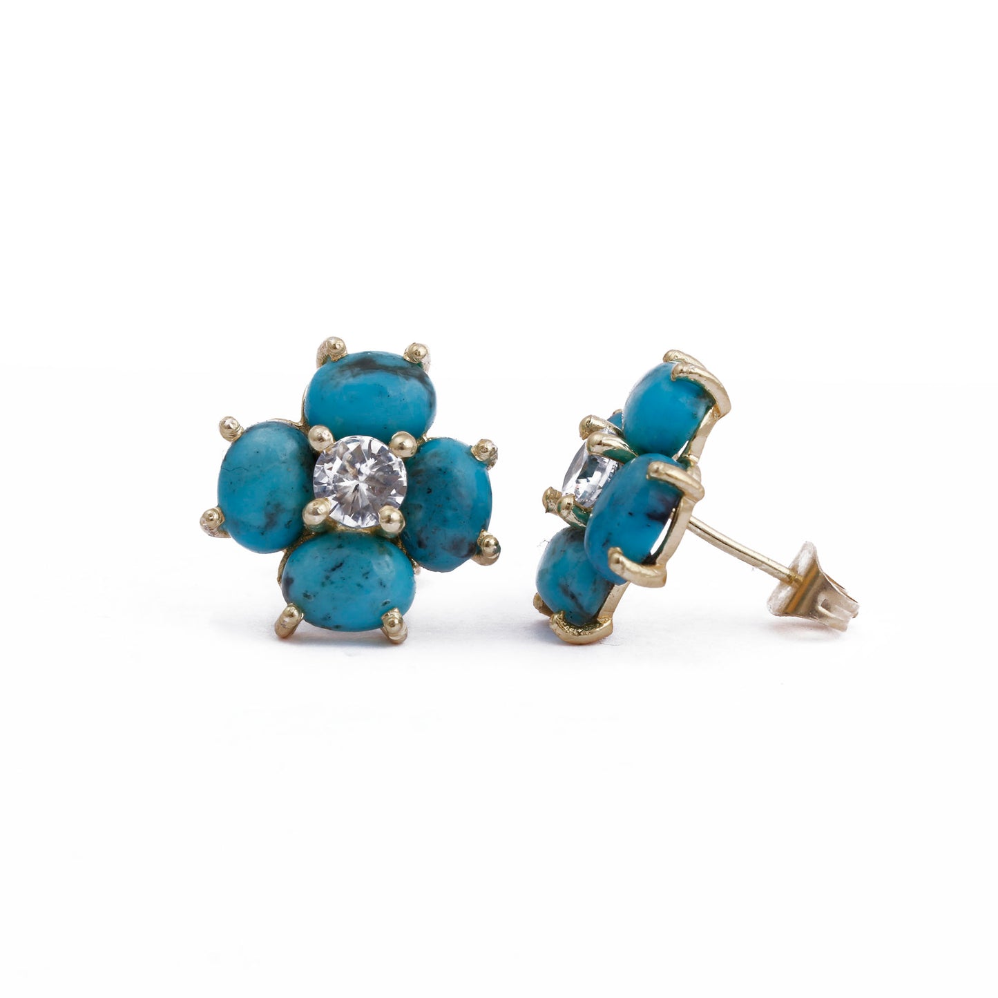 Azure Bloom Earrings