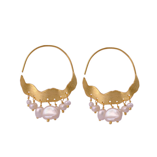 Bohemian Luxe Hoops