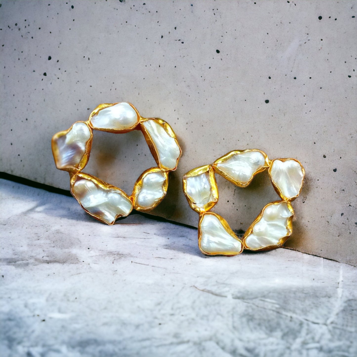 Bold Brass Studs