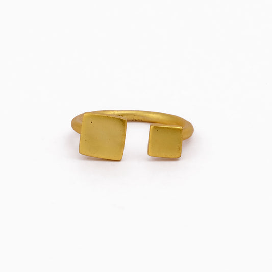 Golden Geometric Duo Ring
